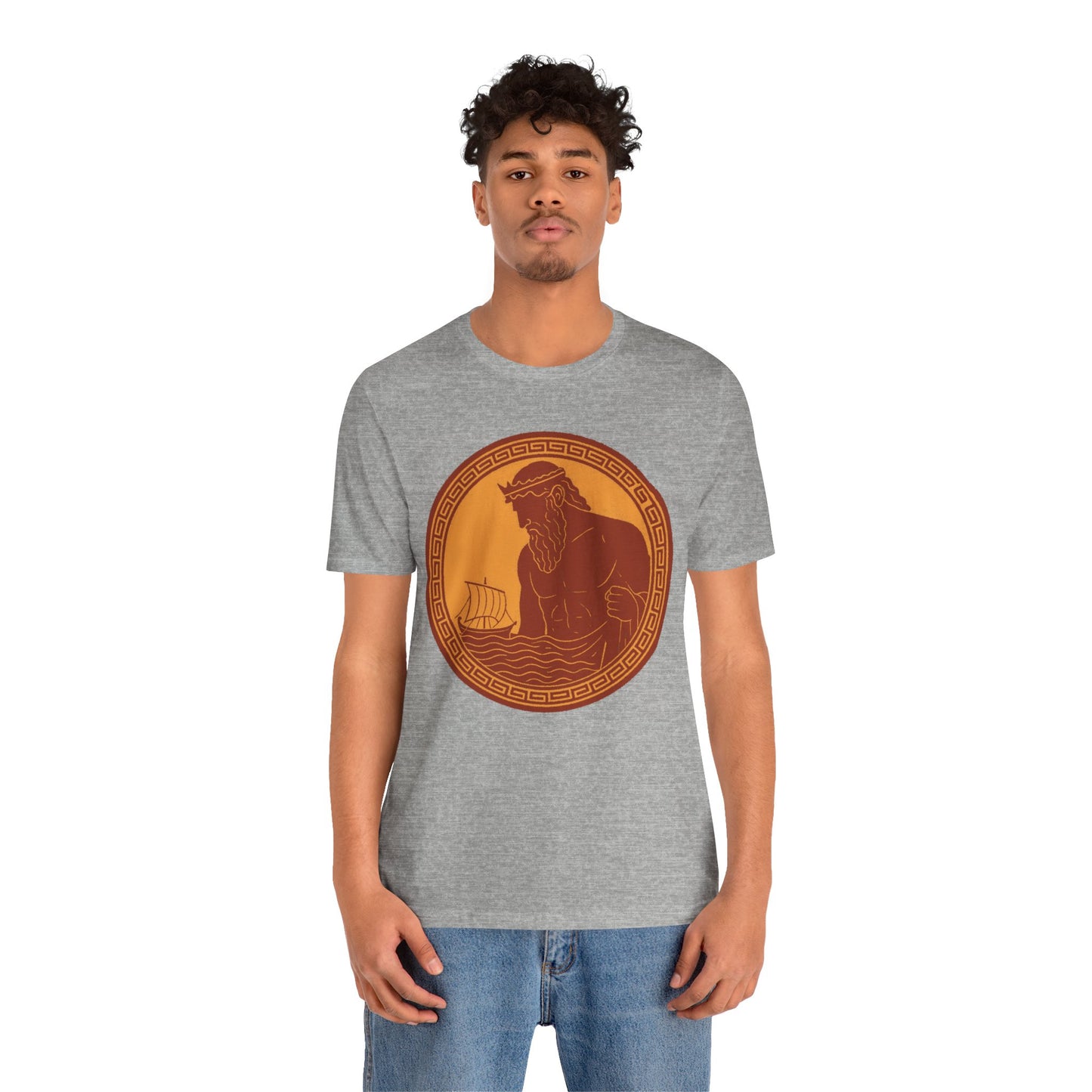 Poseidon Epic T-Shirt – Greek Mythology Ocean God Tee - WhimSpin - https://whimspin.com