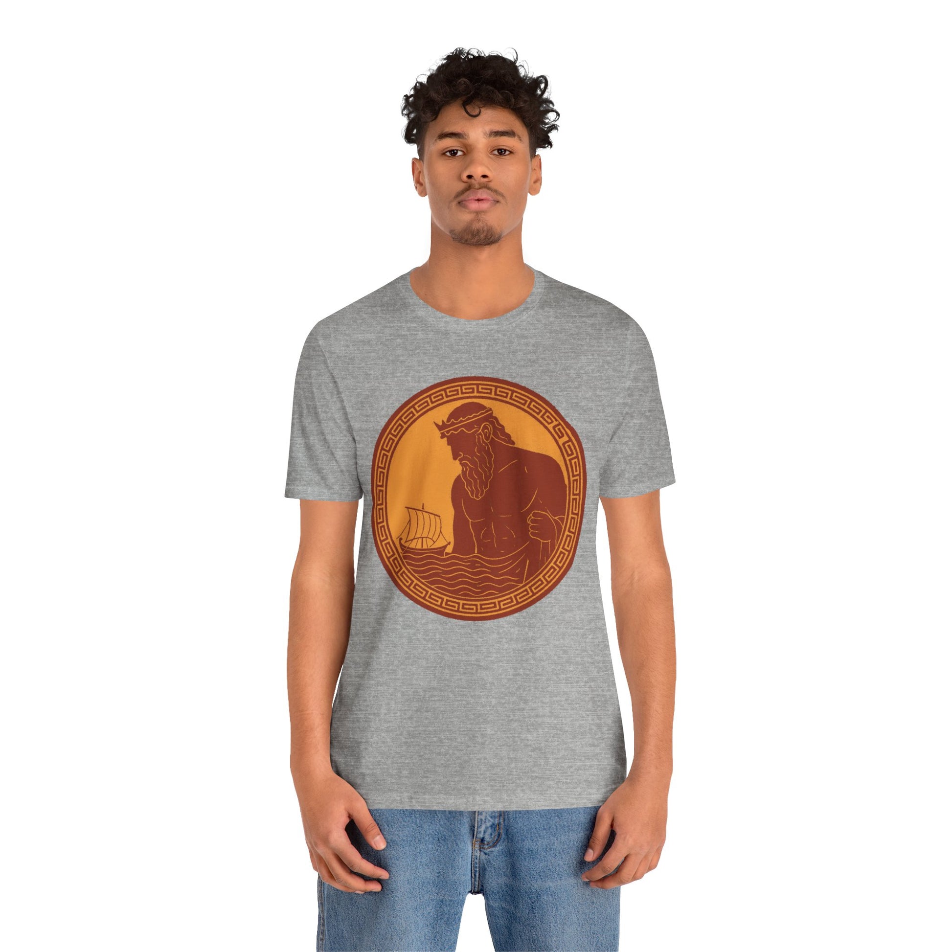 Poseidon Epic T-Shirt – Greek Mythology Ocean God Tee - WhimSpin - https://whimspin.com