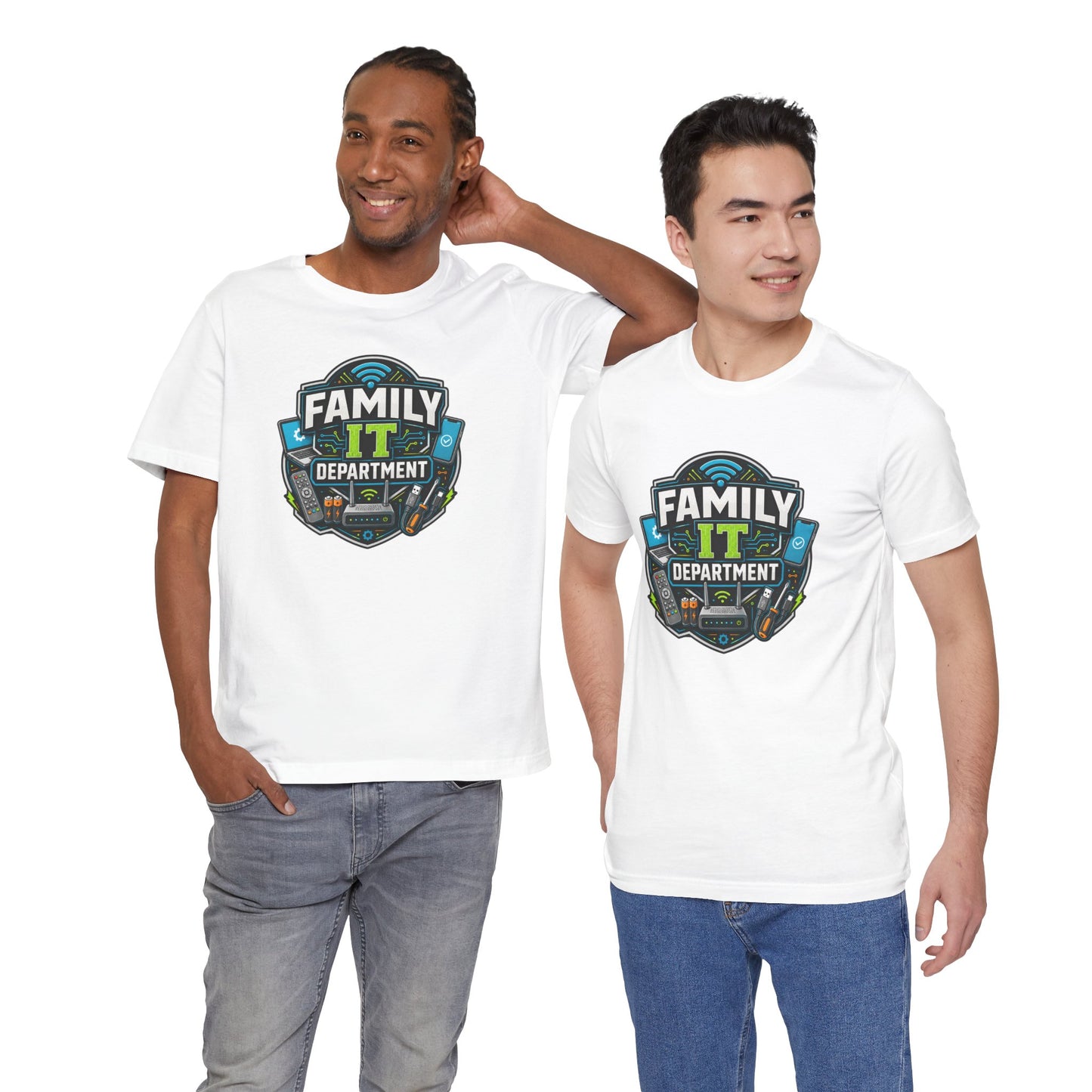 Family IT Department T-Shirt – Funny Household Tech Support Tee