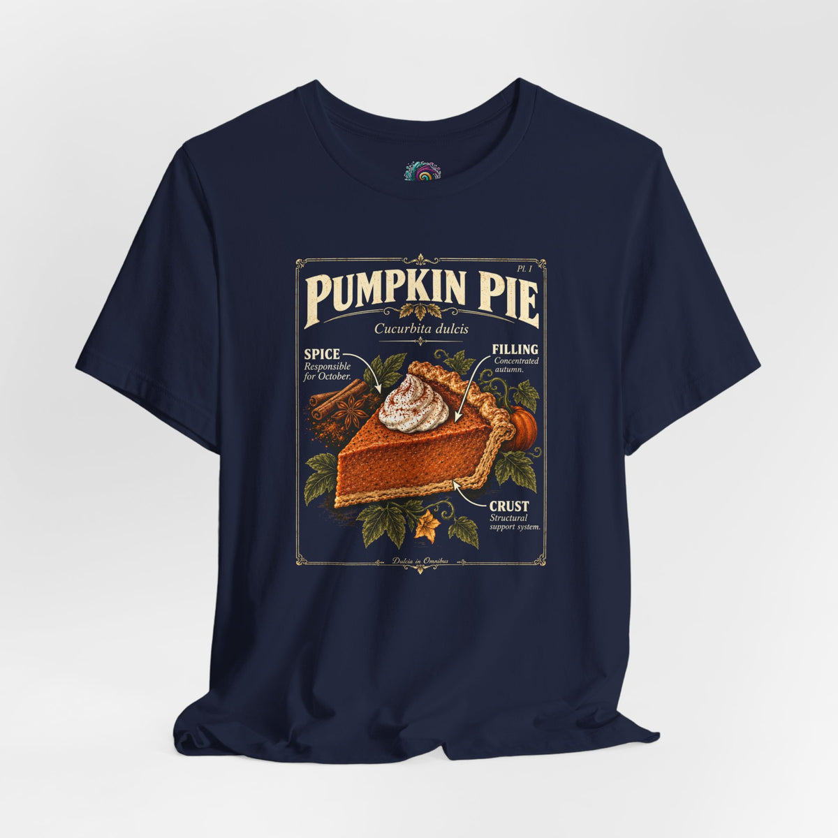 Pumpkin Pie Anatomy T-Shirt – Vintage Thanksgiving Fall Tee