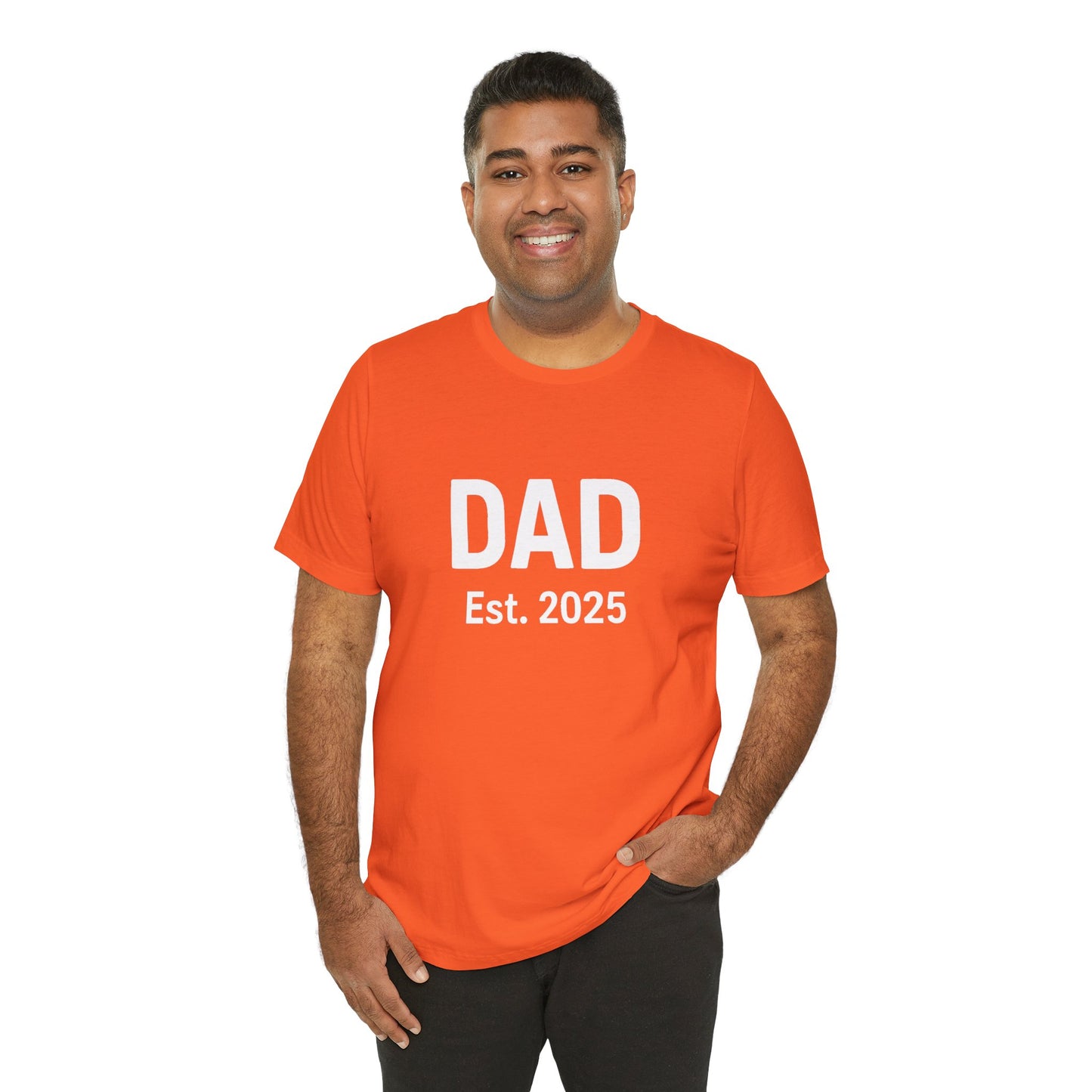 Dad Est. 2025 T-Shirt – New Dad Tee for First Father’s Day