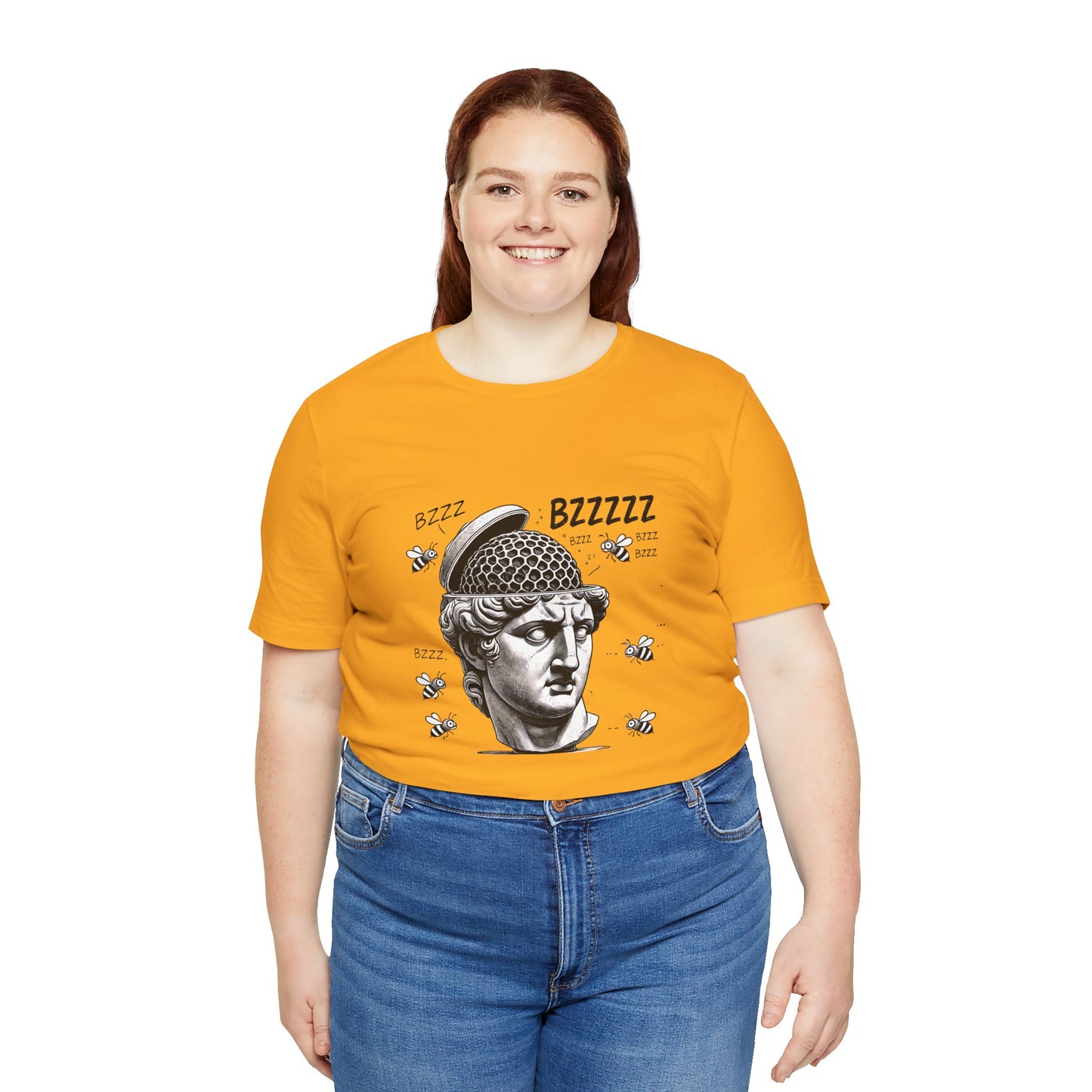 Hive Mind T-Shirt – Surreal Bee Group Think Parody Tee