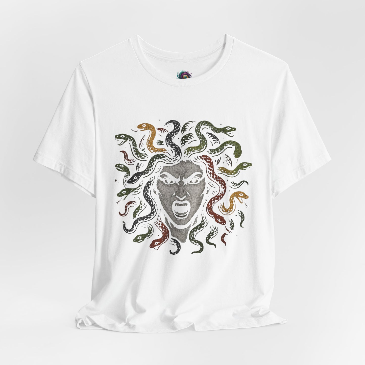 Medusa T-Shirt – Greek Mythology Gorgon Graphic Tee