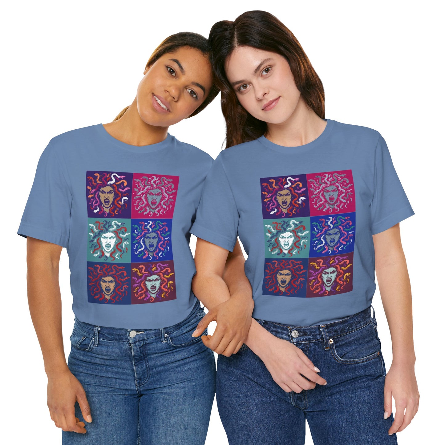 The Female Gaze Medusa T-Shirt – Feminist Pop Art Tee