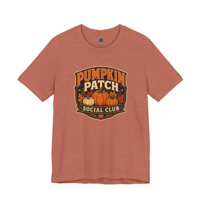 Pumpkin Patch Social Club T-Shirt – Fall Pumpkin Tee