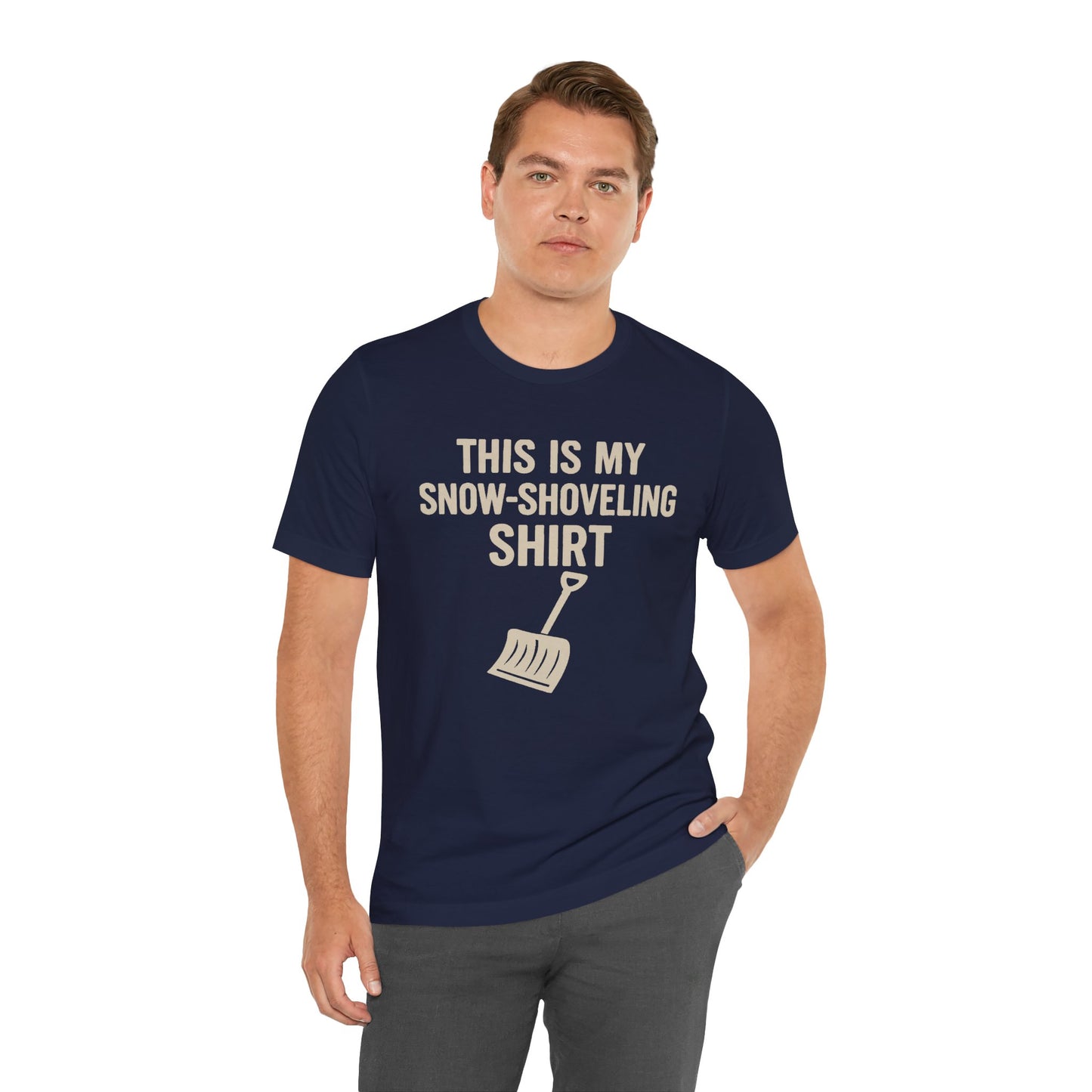 This Is My Snow-Shoveling Shirt – Funny Winter Chore Tee