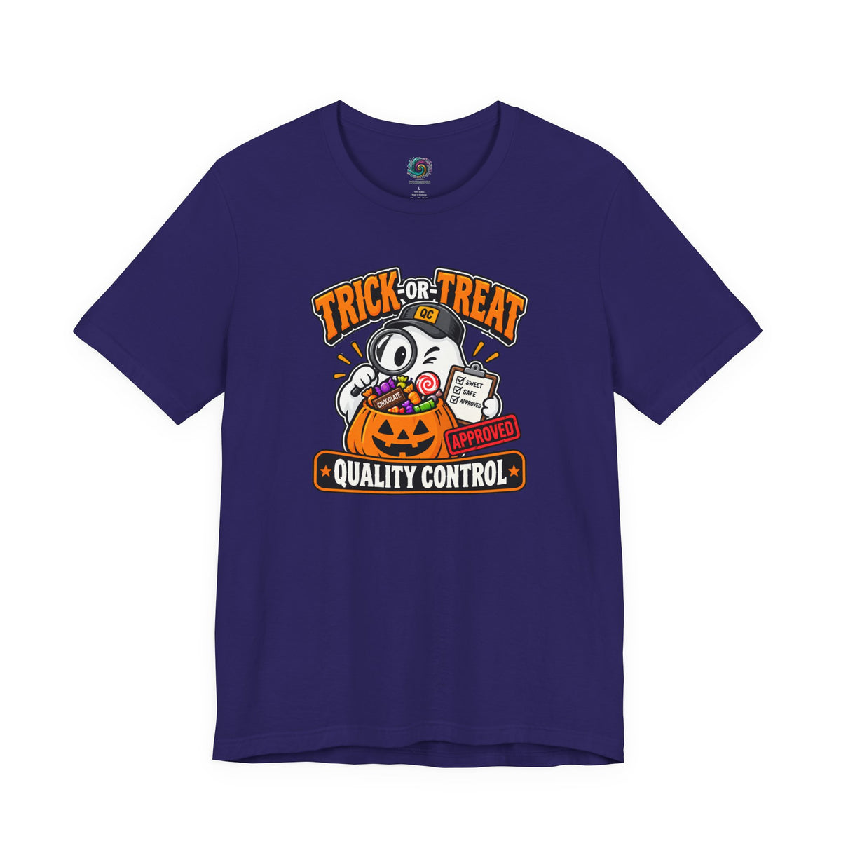 Trick-or-Treat Quality Control T-Shirt – Funny Halloween Candy Tee