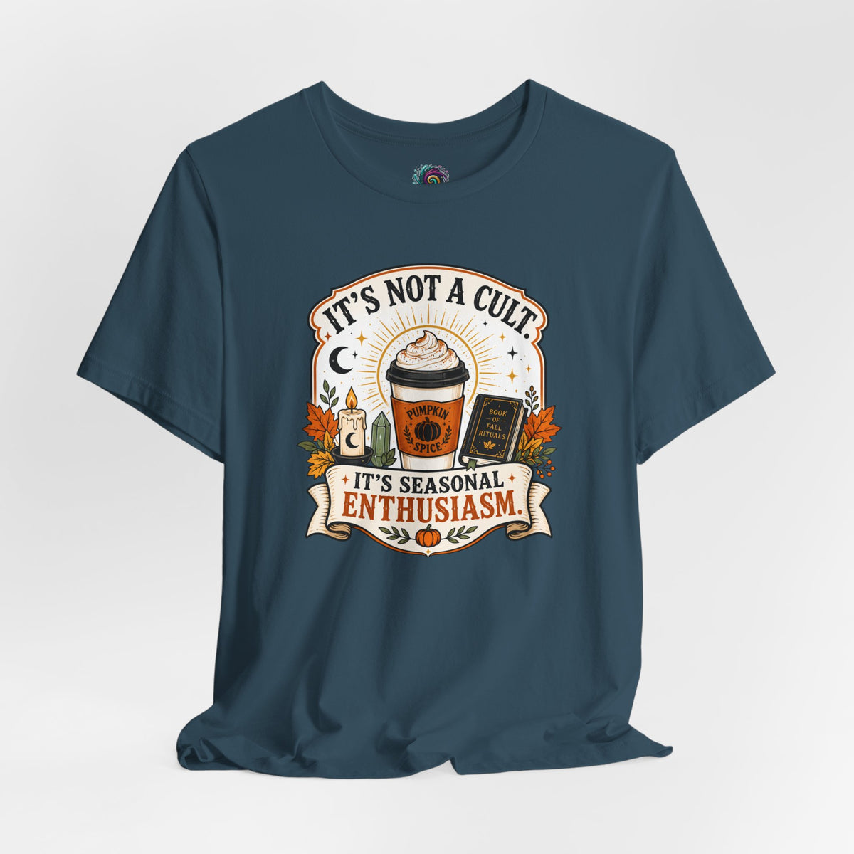 It’s Not a Cult Pumpkin Spice T-Shirt – Funny Fall Tee
