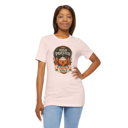 High Priestess of Pumpkin Spice T-Shirt – Funny Fall Tee