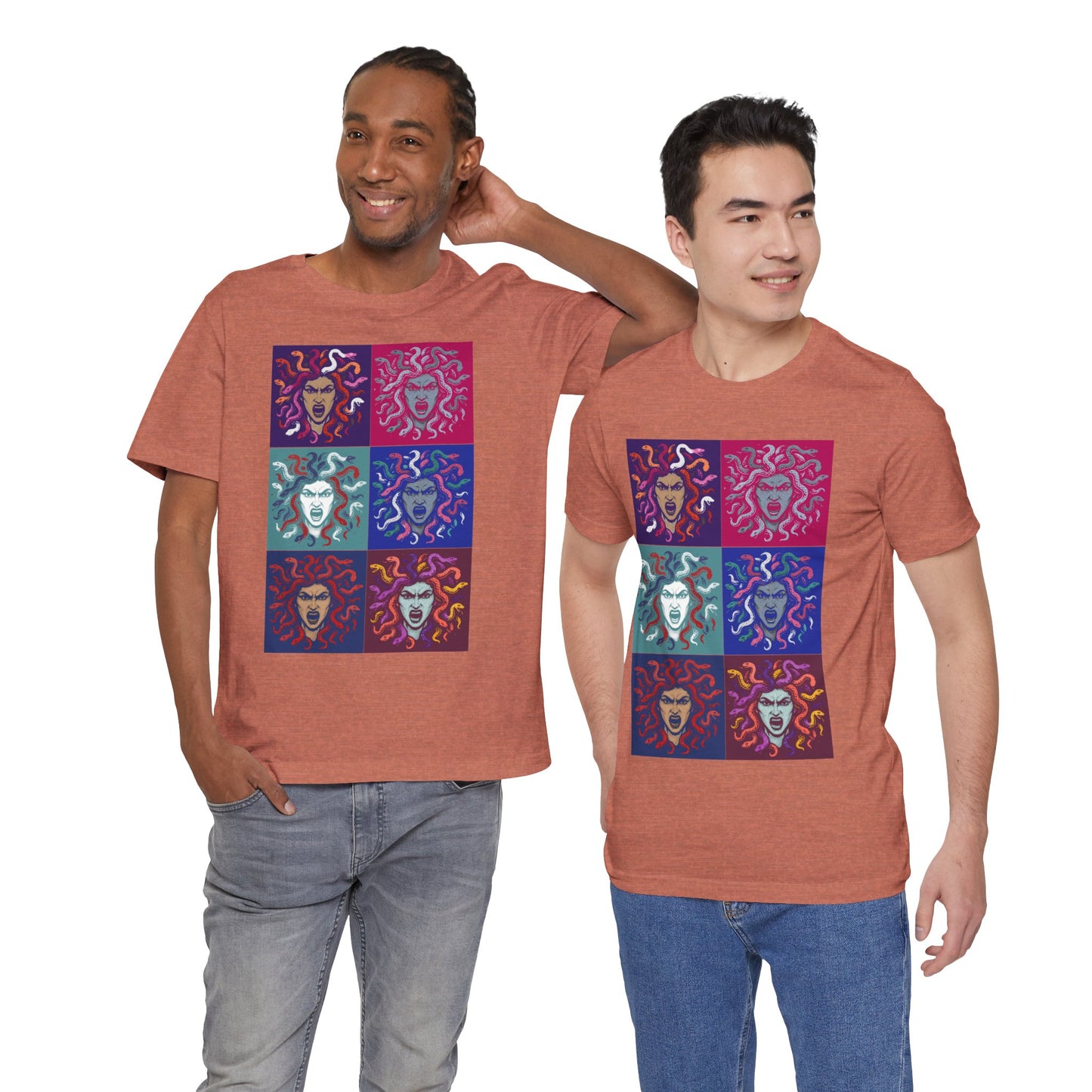 The Female Gaze Medusa T-Shirt – Feminist Pop Art Tee
