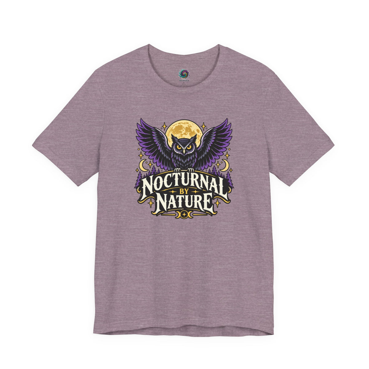 Nocturnal by Nature T-Shirt – Moonlit Owl Graphic Tee