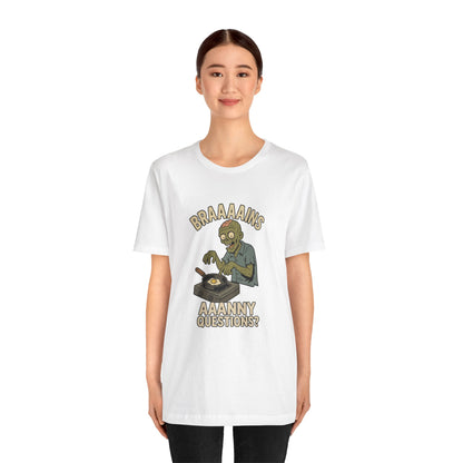 Zombie Brains on Drugs T-Shirt – Funny Halloween Cooking Tee