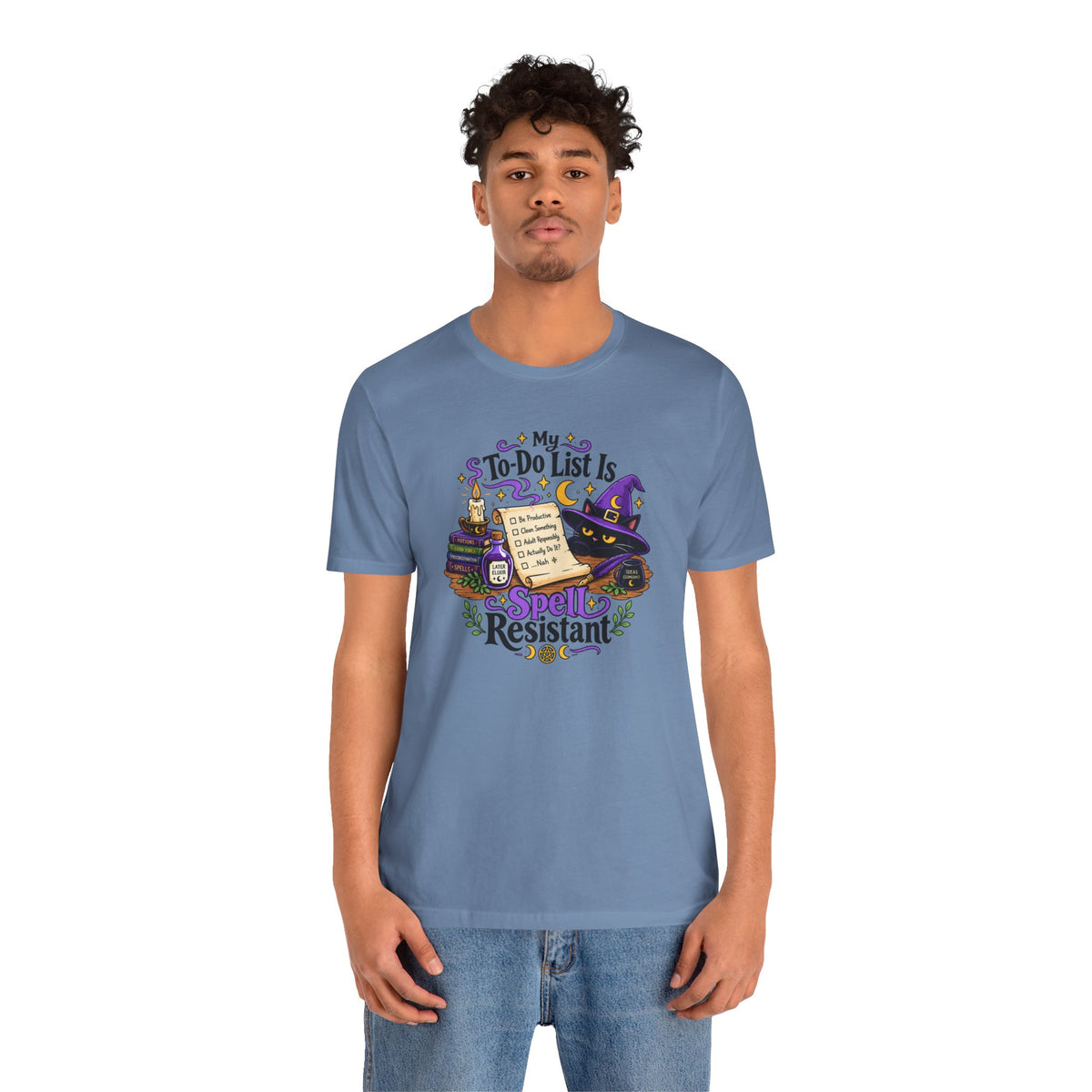 My To-Do List Is Spell Resistant T-Shirt – Funny Witchy ADHD Tee