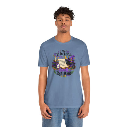 My To-Do List Is Spell Resistant T-Shirt – Funny Witchy ADHD Tee