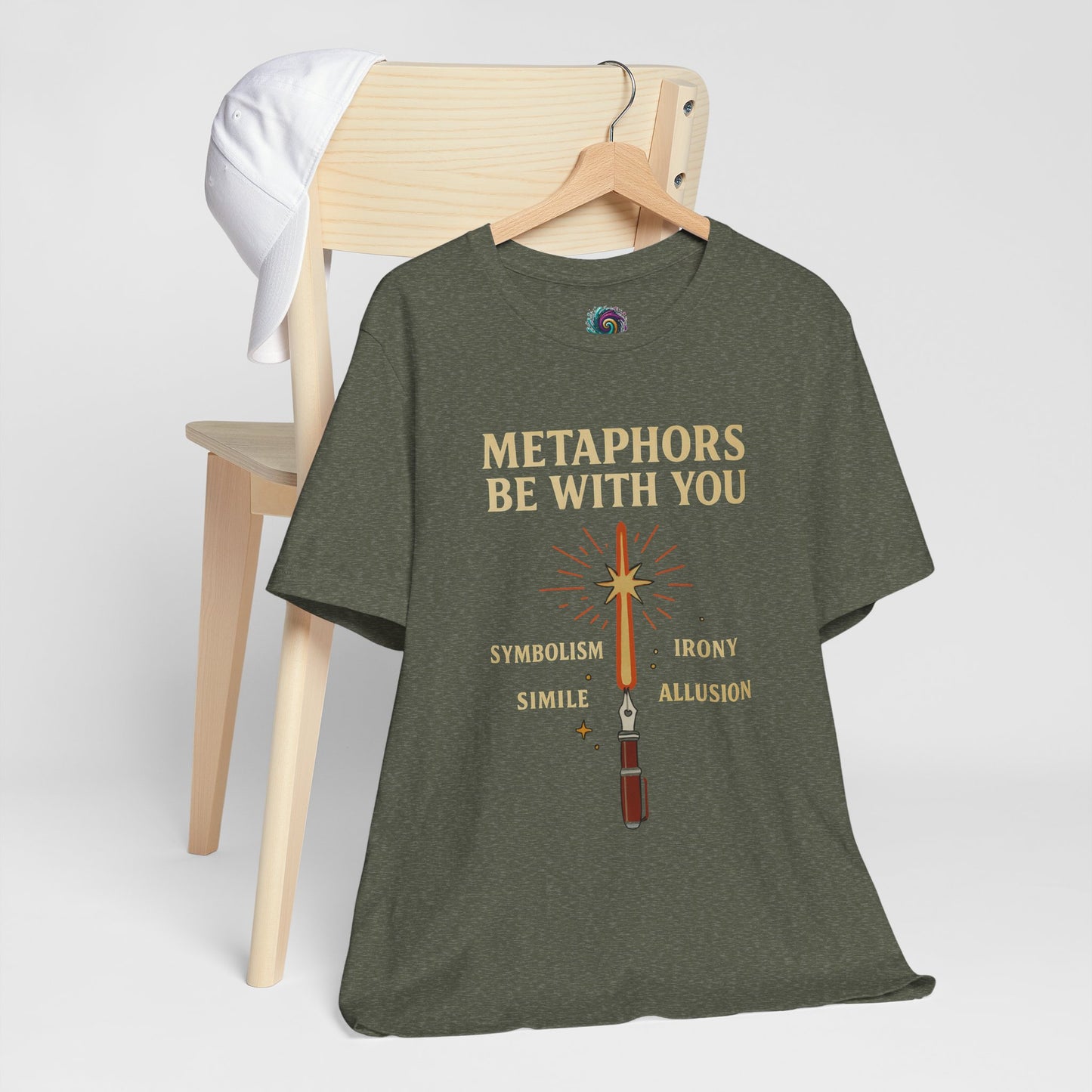 Metaphors Be With You T-Shirt – Inspired by Sci-Fi & Lit Class Heroes