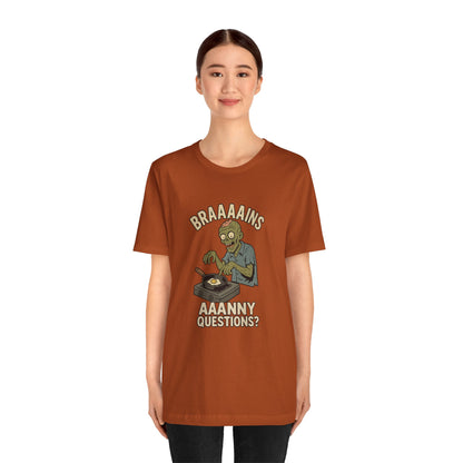 Zombie Brains on Drugs T-Shirt – Funny Halloween Cooking Tee