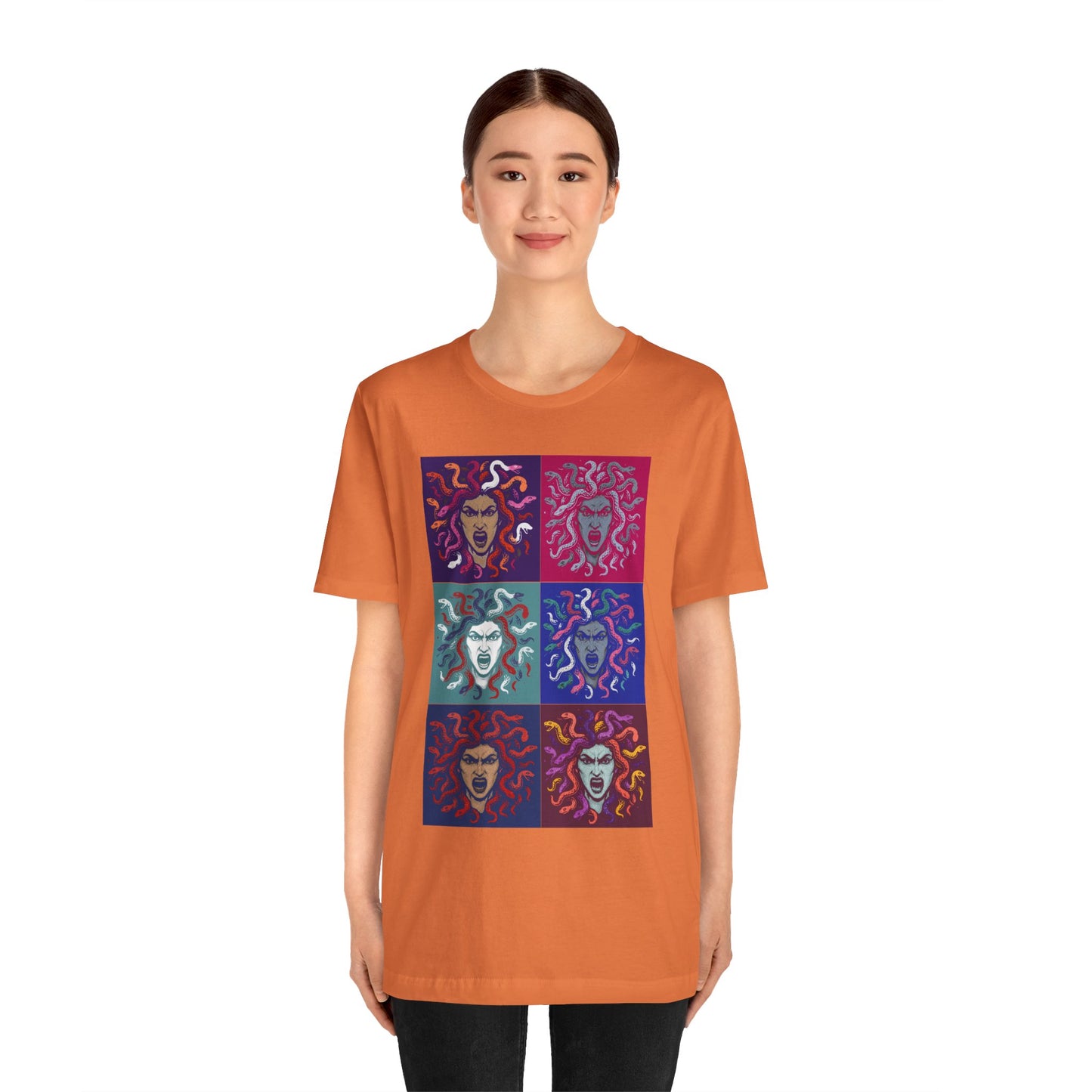 The Female Gaze Medusa T-Shirt – Feminist Pop Art Tee