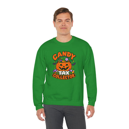Candy Tax Collector Sweatshirt – Funny Halloween Parent Crewneck