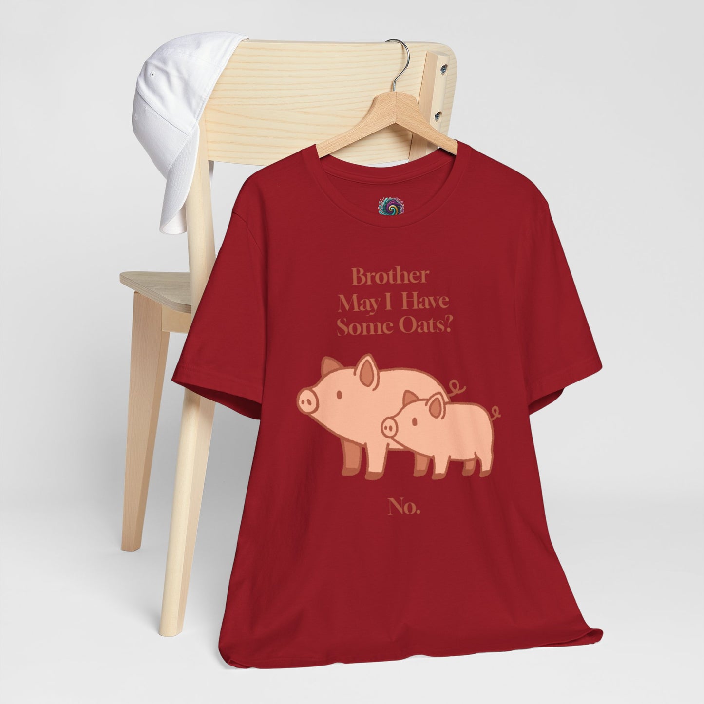 Brother May I Have Some Oats T-Shirt – Funny Viral Pig Meme Tee
