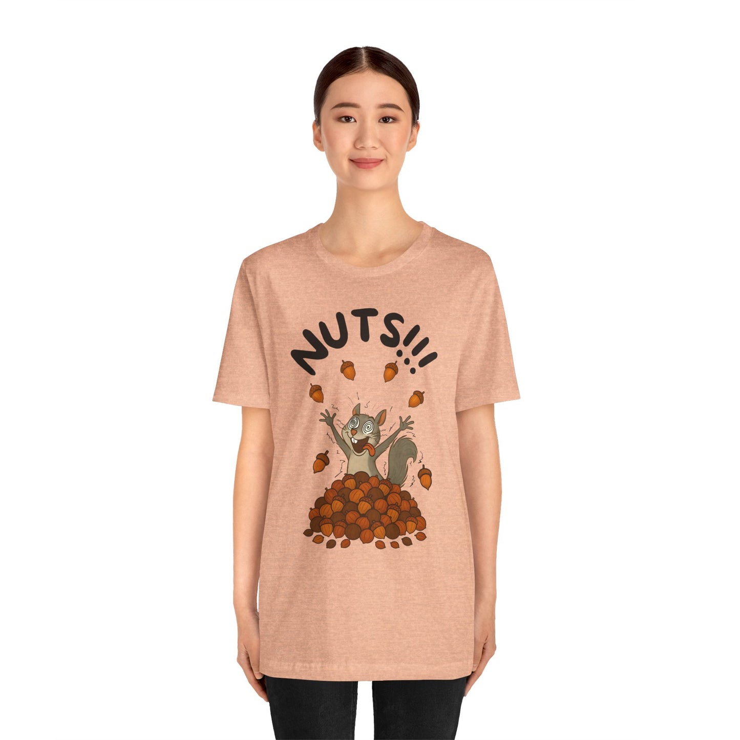 Crazy Squirrel Shirt – Funny Squirrel Nuts T-Shirt for Quirky Style