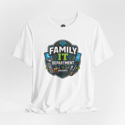 Family IT Department T-Shirt – Funny Household Tech Support Tee