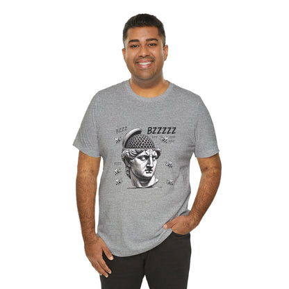 Hive Mind T-Shirt – Surreal Bee Group Think Parody Tee
