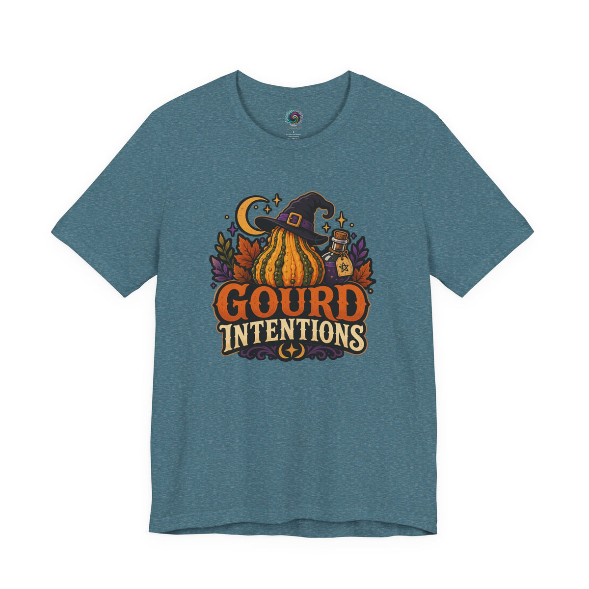 Gourd Intentions T-Shirt – Funny Witchy Fall Pumpkin Tee