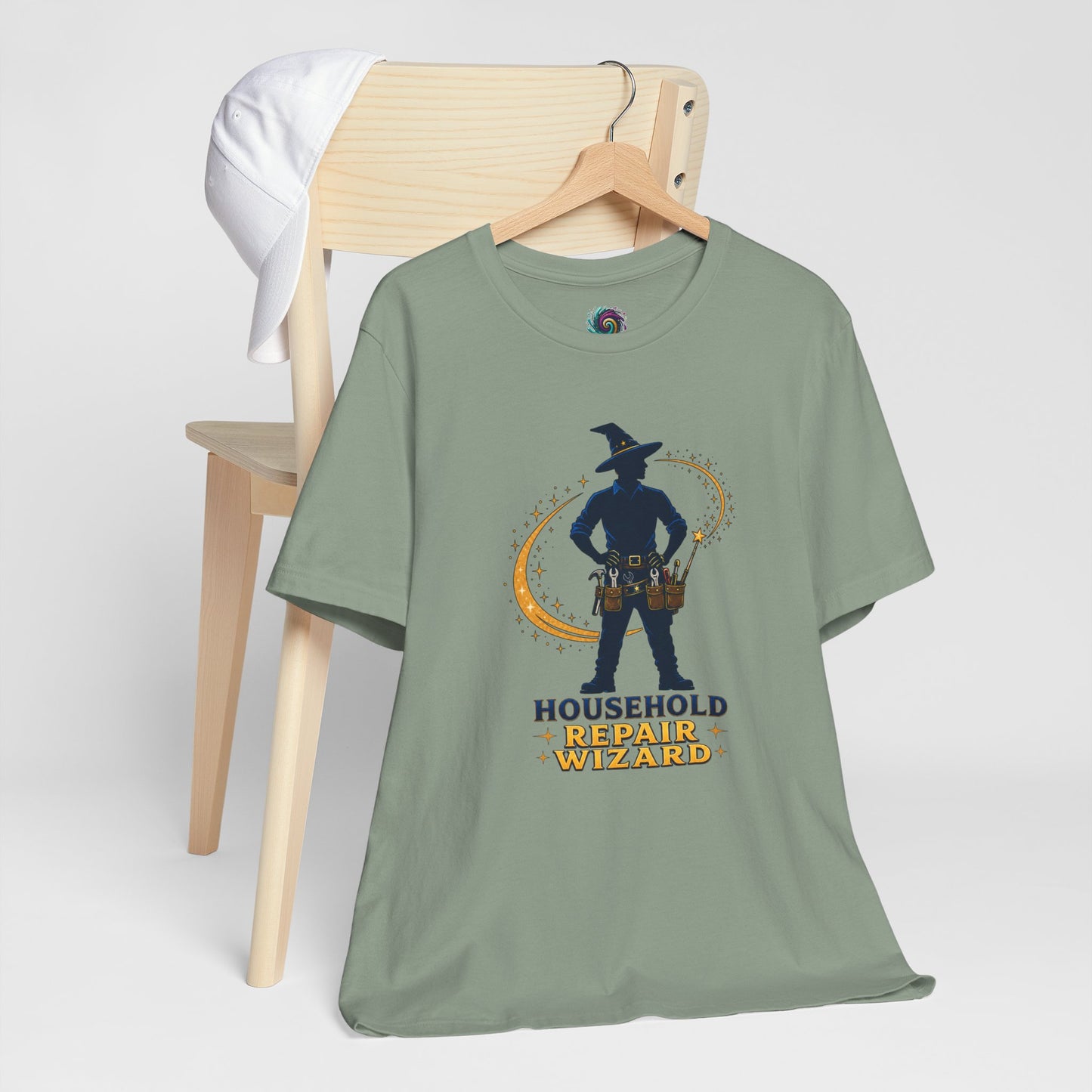 Household Repair Wizard T-Shirt – Funny Handy Dad Tee