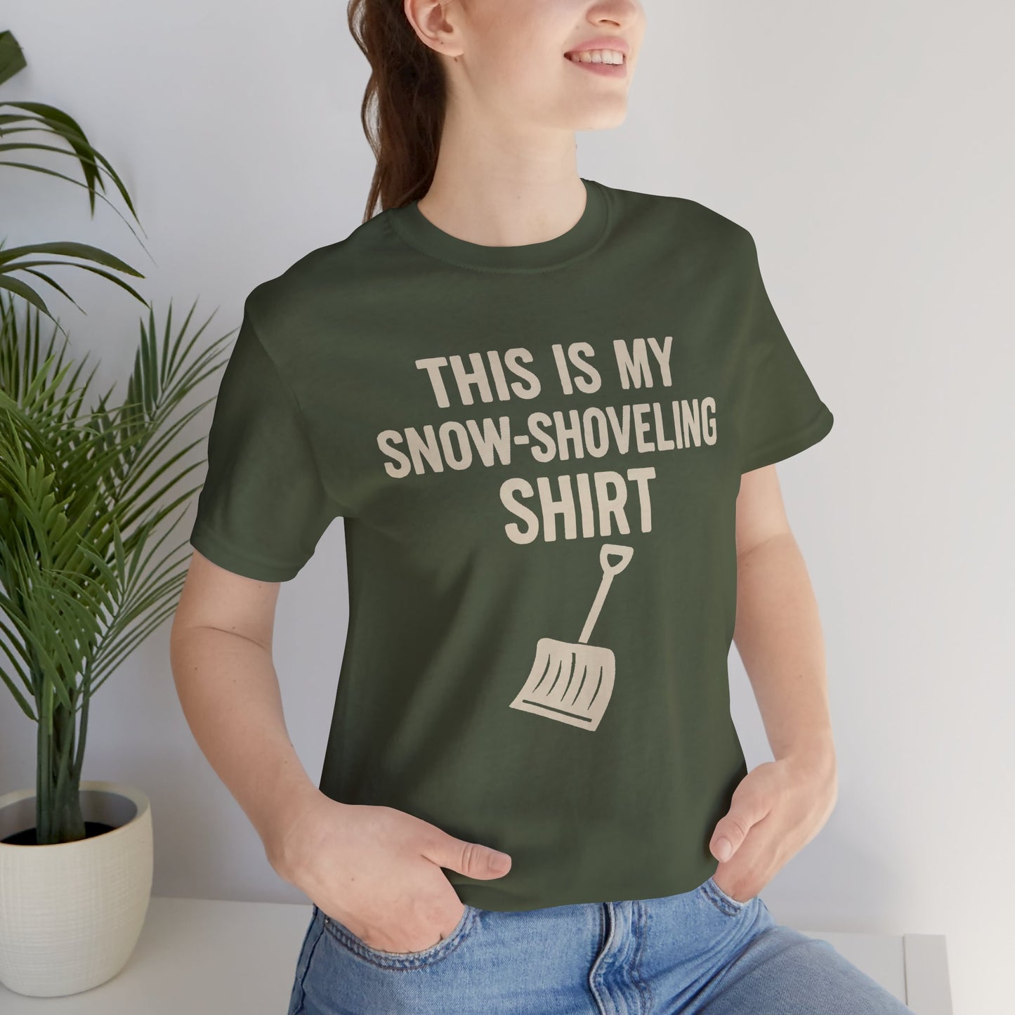 This Is My Snow-Shoveling Shirt – Funny Winter Chore Tee
