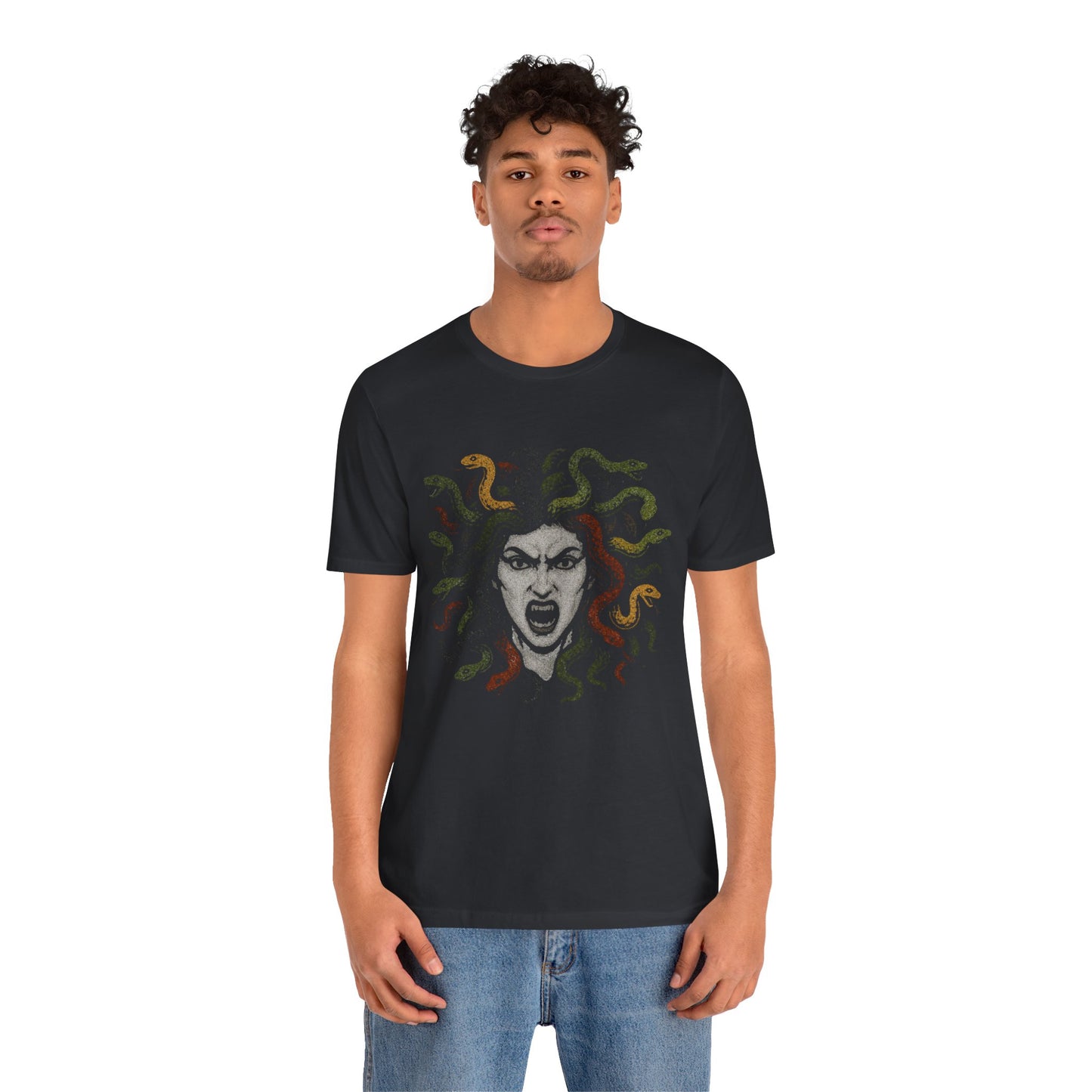 Medusa T-Shirt – Greek Mythology Gorgon Graphic Tee