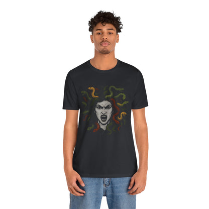 Medusa T-Shirt – Greek Mythology Gorgon Graphic Tee