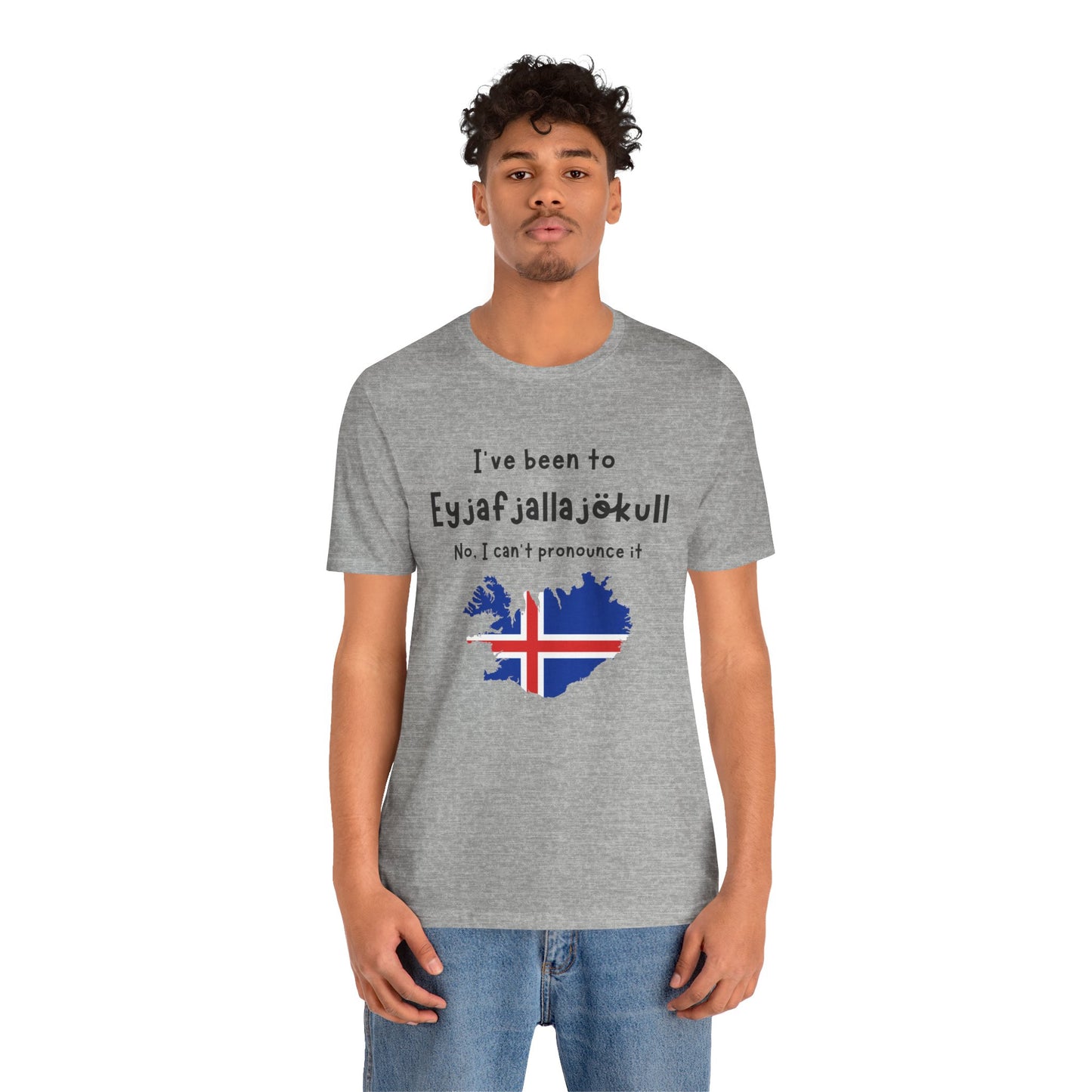 Eyjafjallajökull T-Shirt – Funny Iceland Volcano Travel Merch