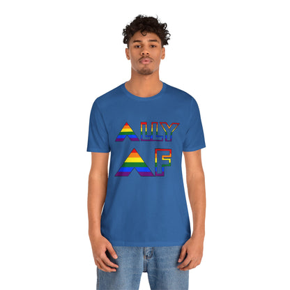 Ally AF Pride Tee – Bold LGBTQ+ Support Shirt for Loud Allies