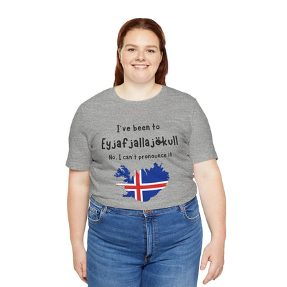 Eyjafjallajökull T-Shirt – Funny Iceland Volcano Travel Merch