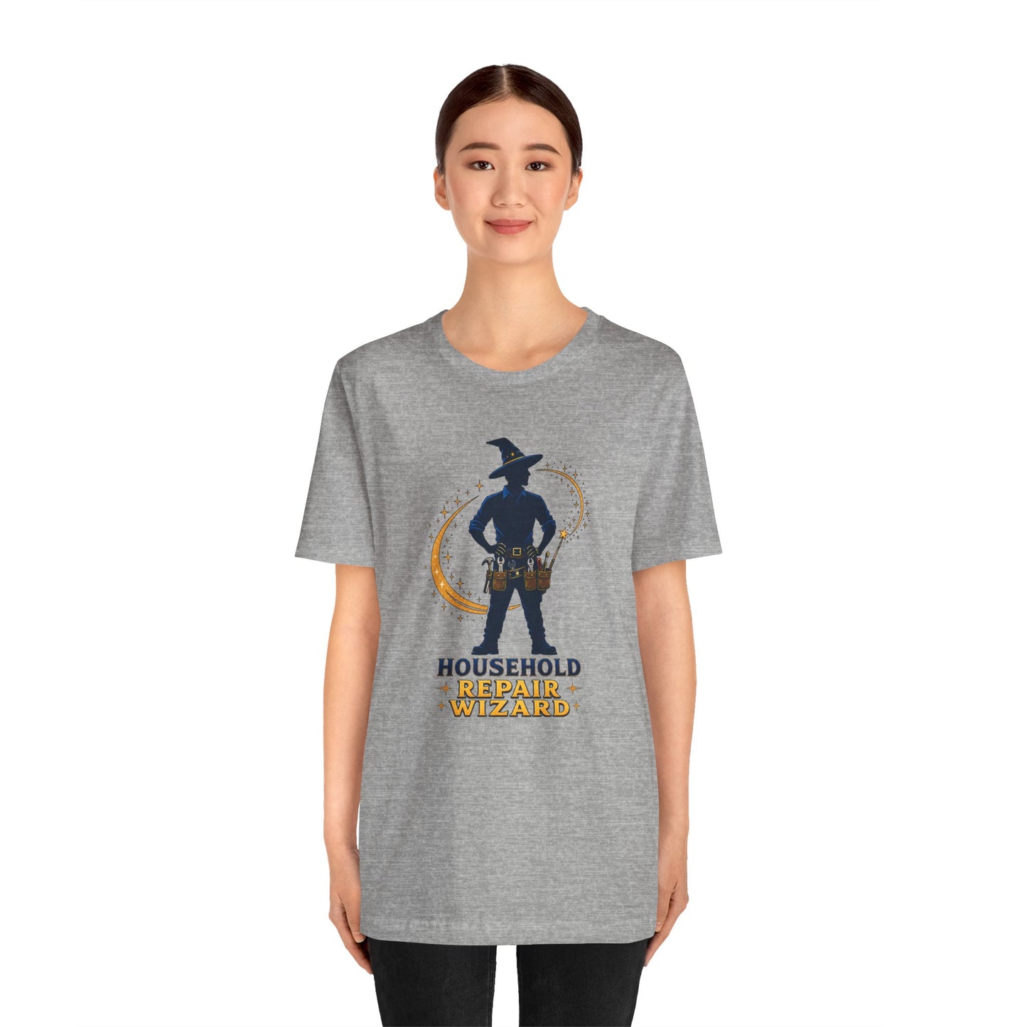 Household Repair Wizard T-Shirt – Funny Handy Dad Tee