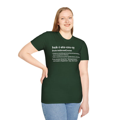 Kakistocracy T-Shirt – Funny Political Protest Graphic Tee