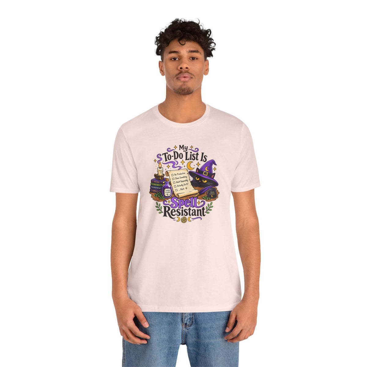 My To-Do List Is Spell Resistant T-Shirt – Funny Witchy ADHD Tee