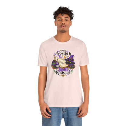 My To-Do List Is Spell Resistant T-Shirt – Funny Witchy ADHD Tee