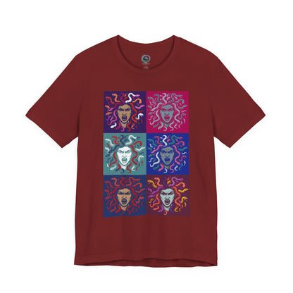 The Female Gaze Medusa T-Shirt – Feminist Pop Art Tee