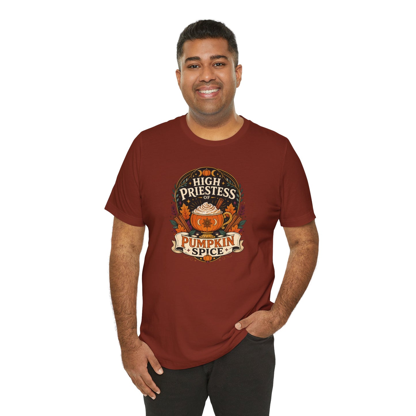 High Priestess of Pumpkin Spice T-Shirt – Funny Fall Tee