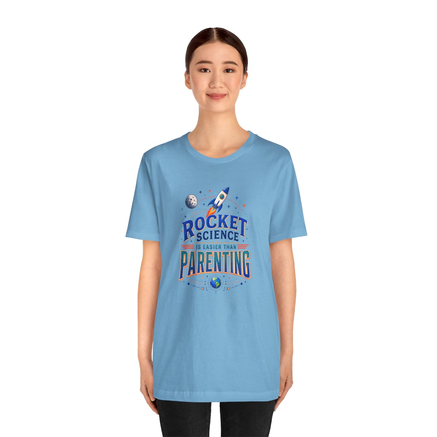 Rocket Science Parenting T-Shirt – Funny Aerospace Parent Tee
