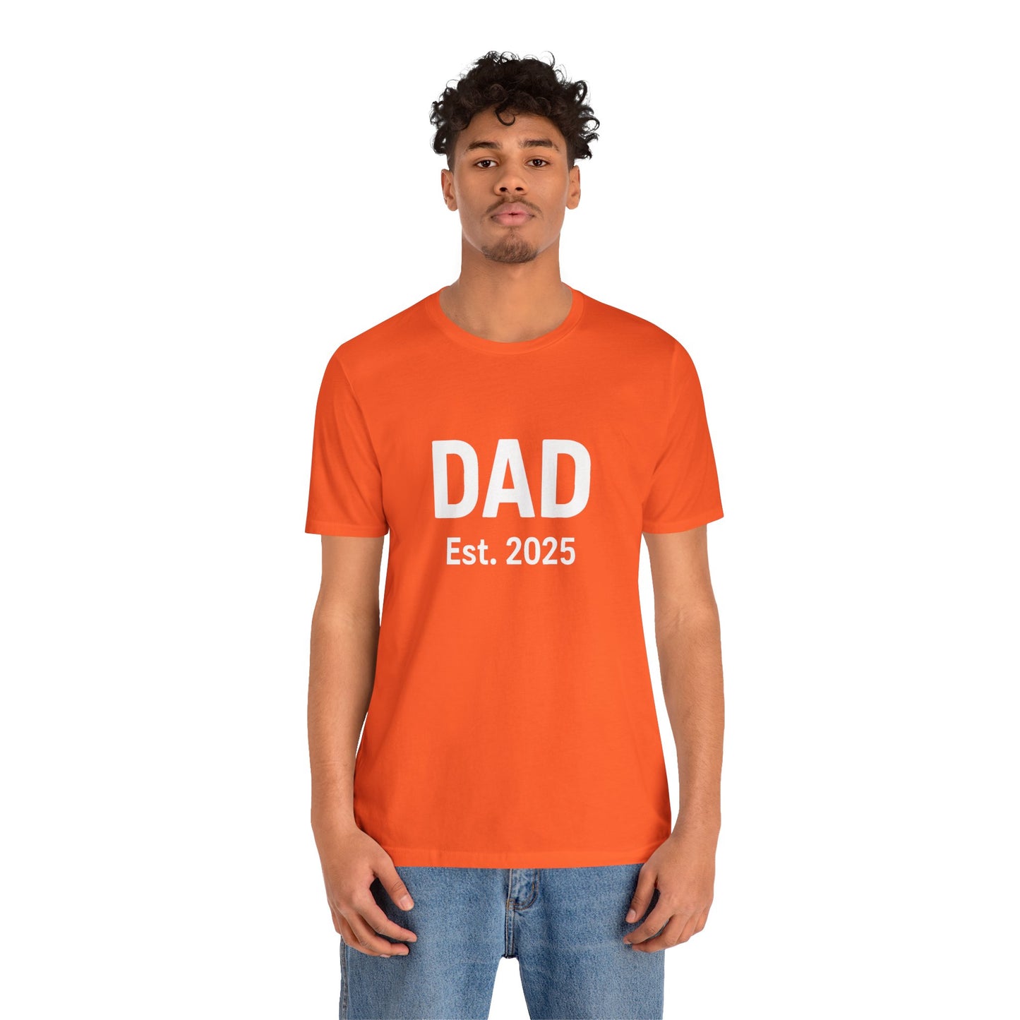 Dad Est. 2025 T-Shirt – New Dad Tee for First Father’s Day