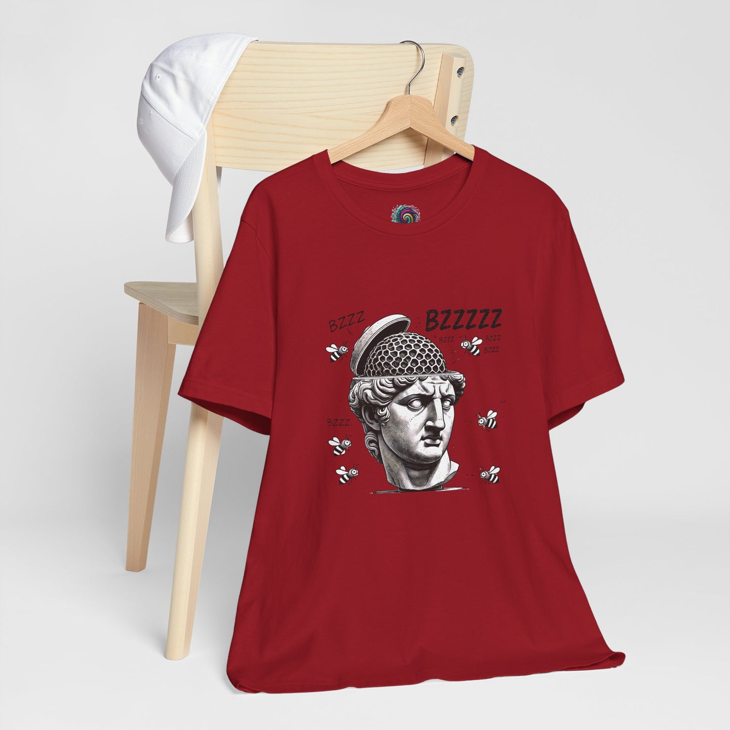 Hive Mind T-Shirt – Surreal Bee Group Think Parody Tee