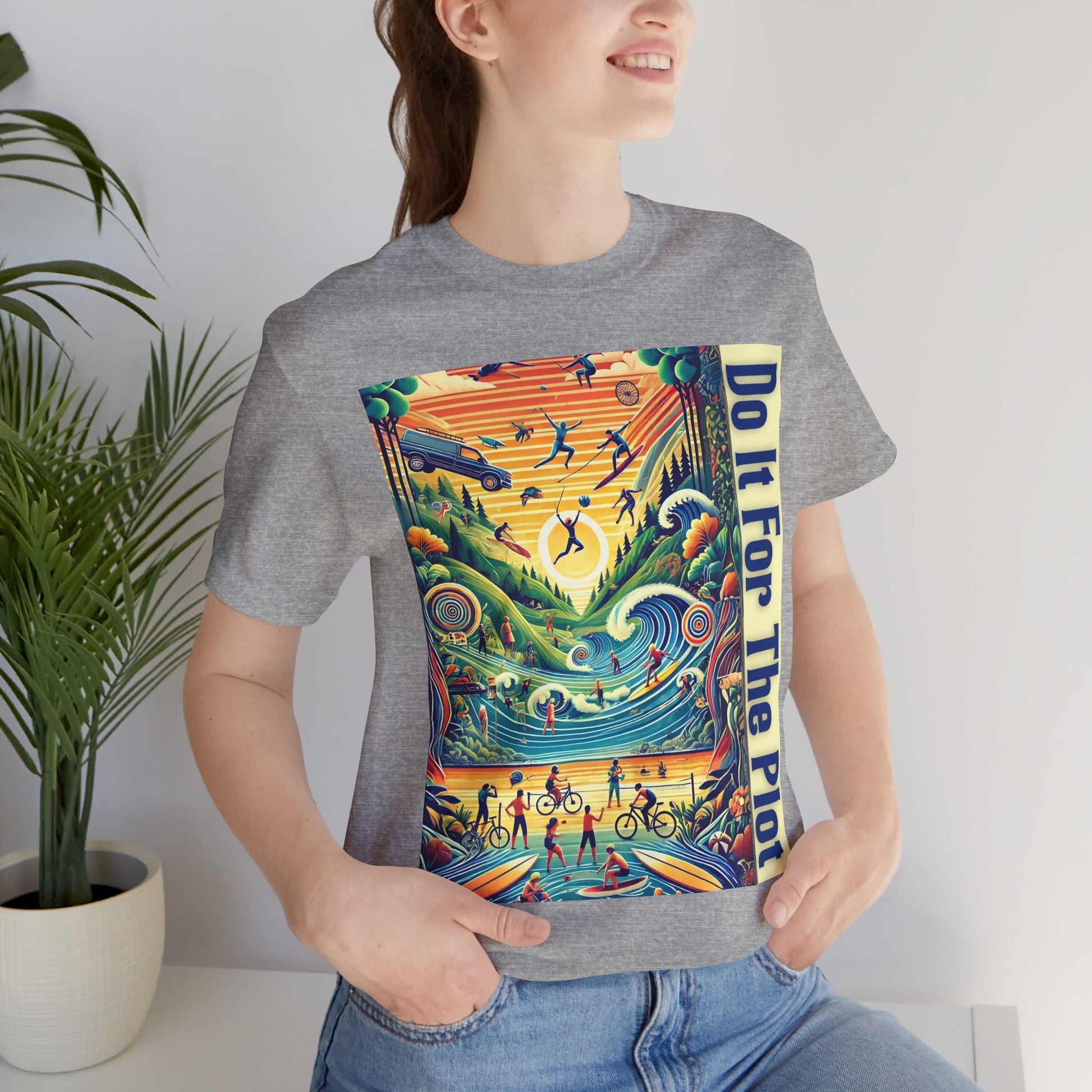 Do It For The Plot T-Shirt – Main Character Energy Tee - WhimSpin - https://whimspin.com