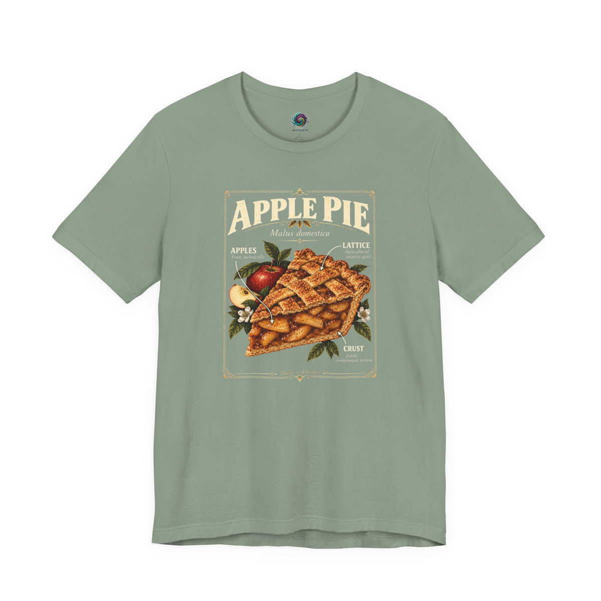 Apple Pie Anatomy T-Shirt – Vintage Thanksgiving Fall Tee
