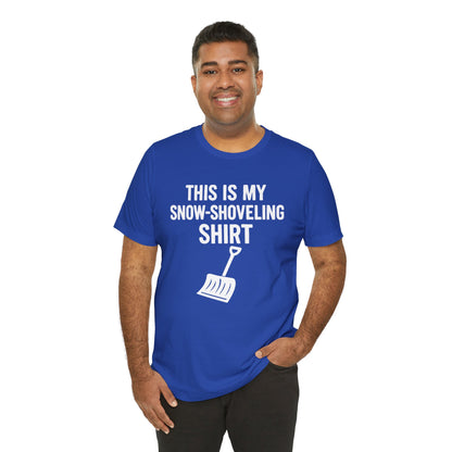 This Is My Snow-Shoveling Shirt – Funny Winter Chore Tee