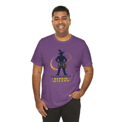 Household Repair Wizard T-Shirt – Funny Handy Dad Tee