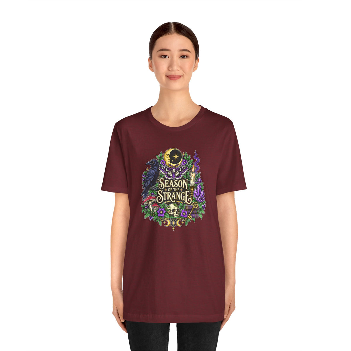Season of the Strange T-Shirt – Gothic Halloween Nature Tee