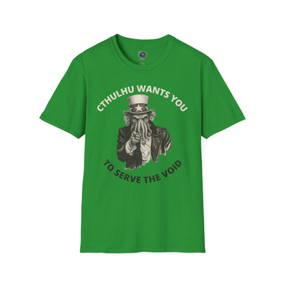 Cthulhu Wants You T-Shirt – Mythos Shirt for HP Lovecraft Fans - WhimSpin - https://whimspin.com