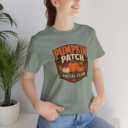 Pumpkin Patch Social Club T-Shirt – Fall Pumpkin Tee